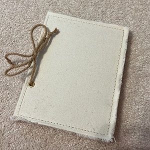 Recycled paper notebook